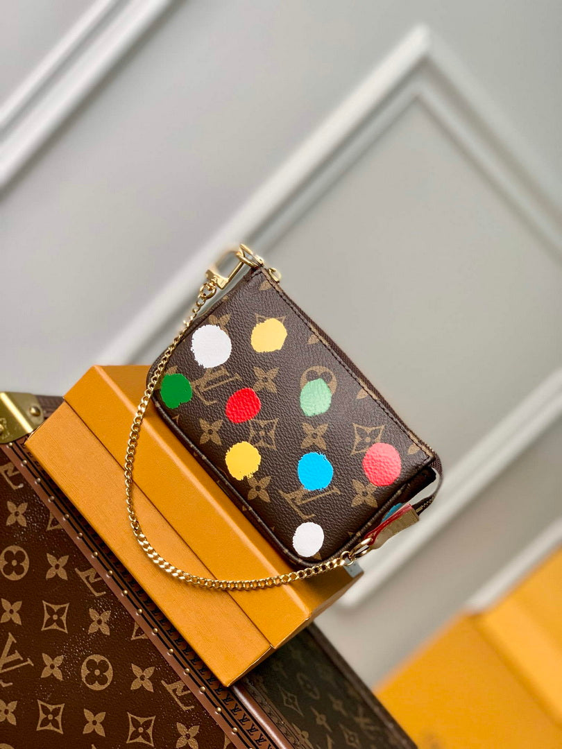 LV M81866 Louis Vuitton LV x YK Mini Pochette Accessoires - Default Title - View 2