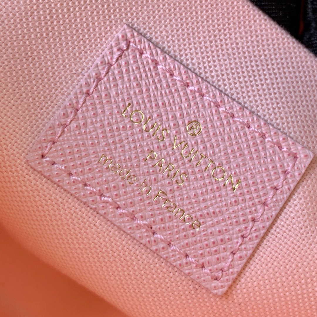 LV M81896 Louis Vuitton Felicie Pochette Bag M61276  Monogram Pink - Default Title - View 9