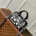 LV M81910 Louis Vuitton LV x YK Nano Speedy Bag Black and white - Default Title - View 1