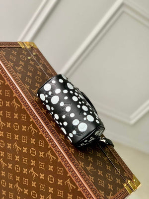 LV M81910 Louis Vuitton LV x YK Nano Speedy Bag Black and white - Default Title - View 4
