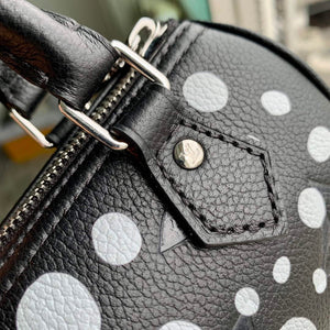 LV M81910 Louis Vuitton LV x YK Nano Speedy Bag Black and white - Default Title - View 6
