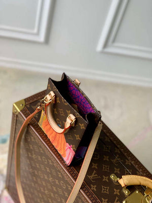LV M82112 Louis Vuitton LV x YK Petit Sac Plat Bag - Default Title - View 7