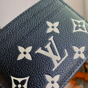 LV M82132 Louis Vuitton LV Charms Card Holder Black silk screen - Default Title - View 6