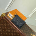 LV M82132 Louis Vuitton LV Charms Card Holder Black - Default Title - View 1