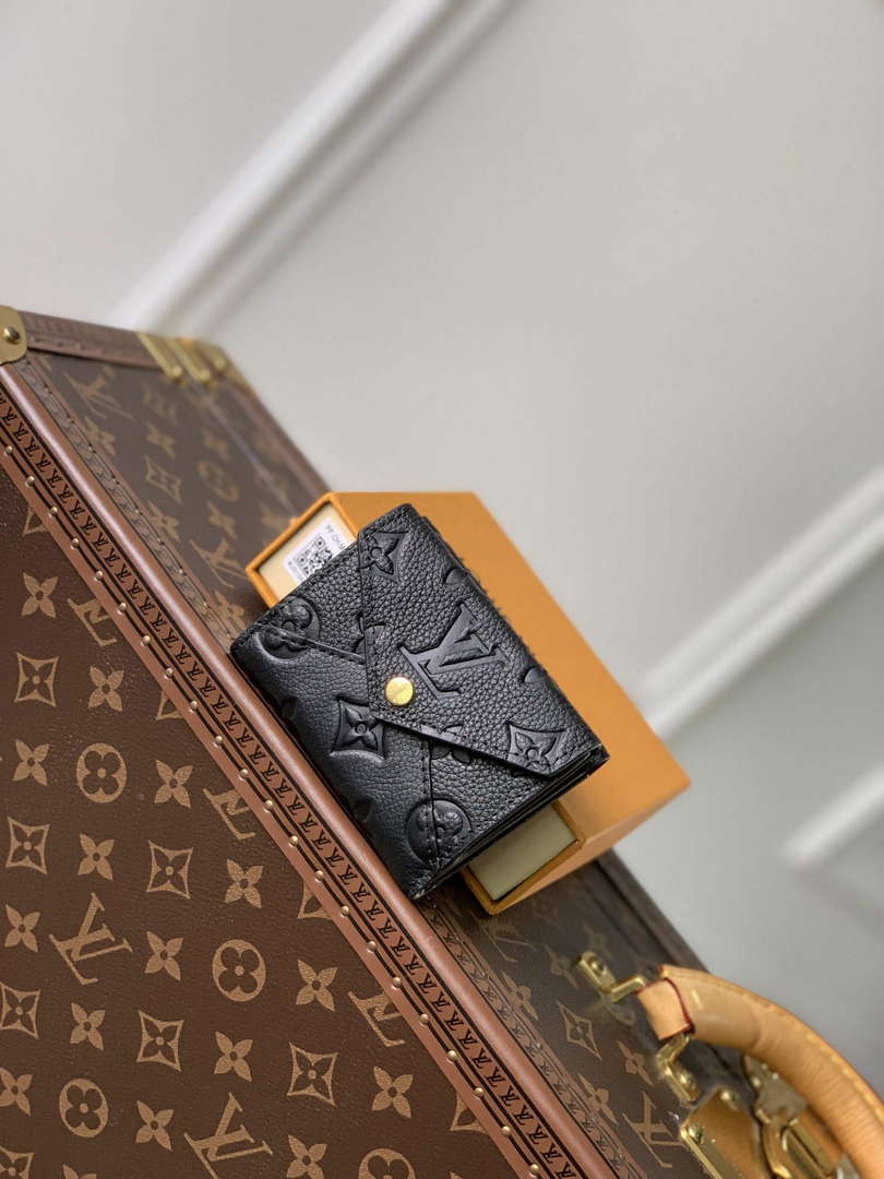 LV M82133 Louis Vuitton Celeste Wallet Black - Default Title - View 1