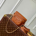 LV M82208 Louis Vuitton Mini Bumbag Monogram Empreinte Brown - Default Title - View 1