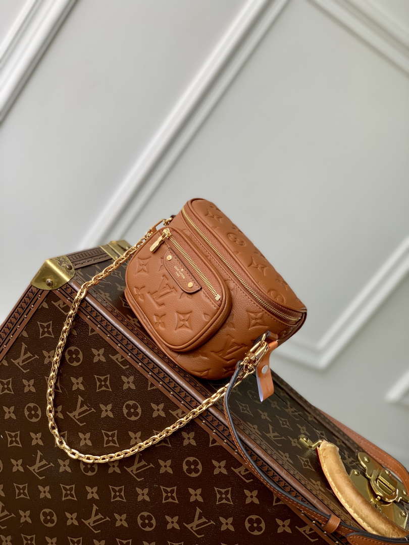 LV M82208 Louis Vuitton Mini Bumbag Monogram Empreinte Brown
