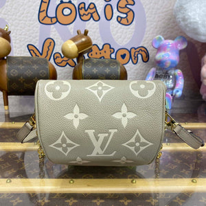 LV M82208 Louis Vuitton Mini Bumbag Monogram Empreinte Gray - Default Title - View 3