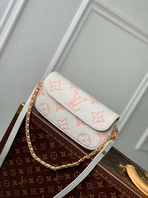 LV M82211 Louis Vuitton Wallet On Chain Ivy Bag Off-white/pink - Default Title - View 1