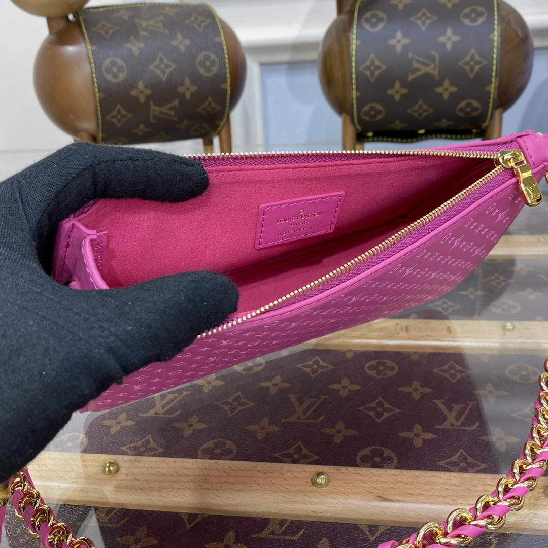 LV M82232 Louis Vuitton Lexington Pouch Bag Rose - Default Title - View 9