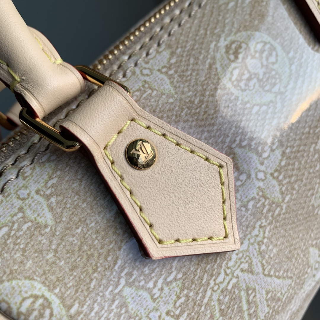 LV M82242 Louis Vuitton Nano Speedy Bag Beige - Default Title - View 5