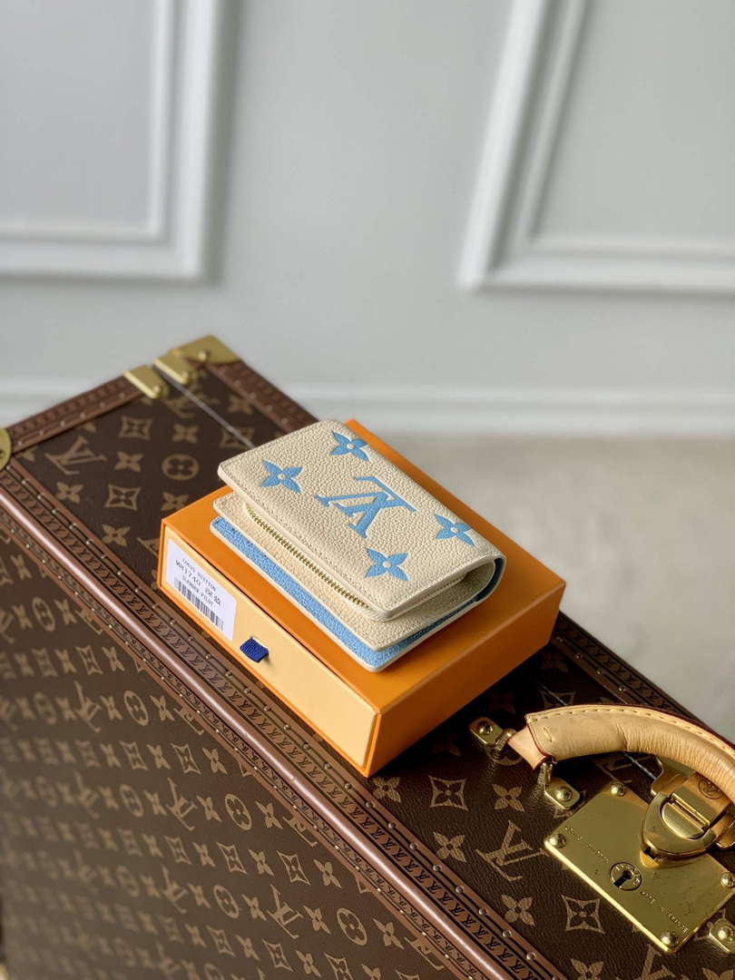 LV M82330 Louis Vuitton Cl¨¦a Wallet Blue