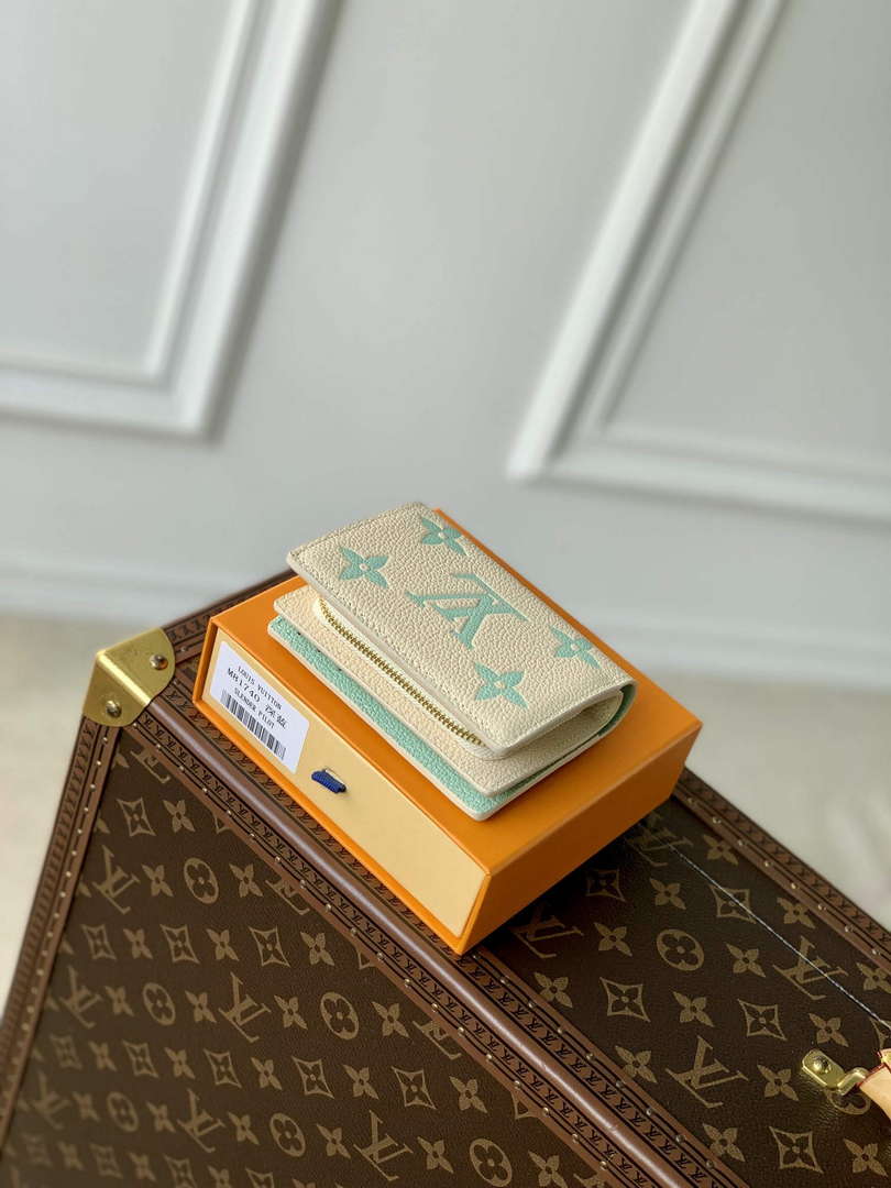 LV M82330 Louis Vuitton Cl¨¦a Wallet Matcha Green