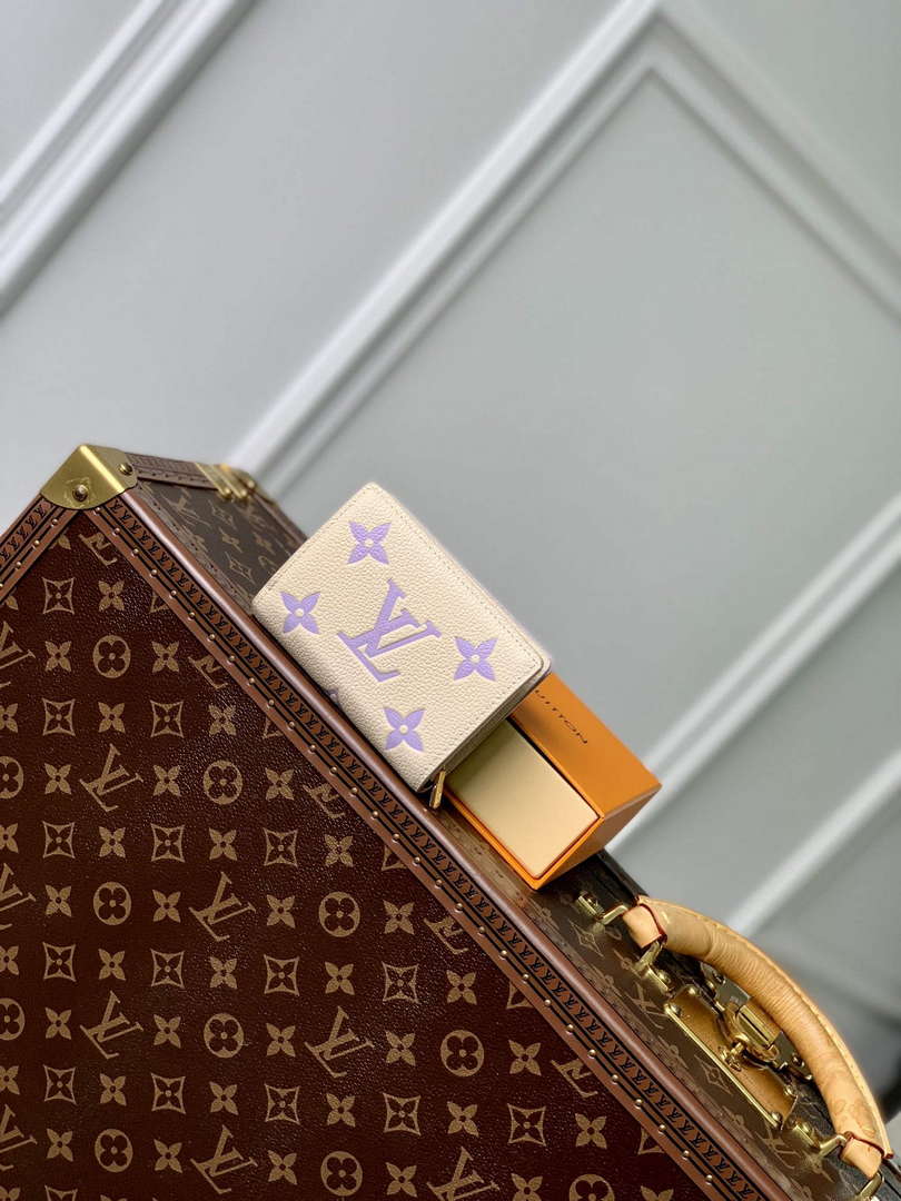LV M82330 Louis Vuitton Cl¨¦a Wallet Taro Purple