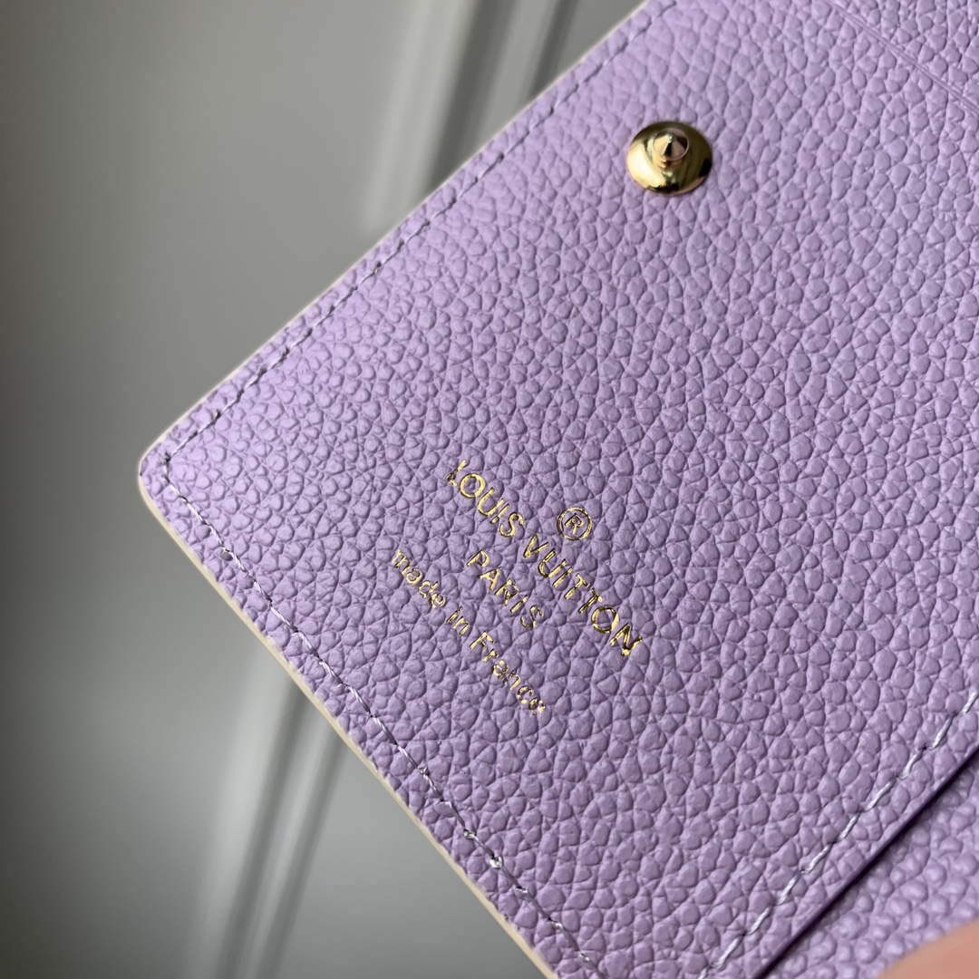LV M82330 Louis Vuitton Cl¨¦a Wallet Taro Purple