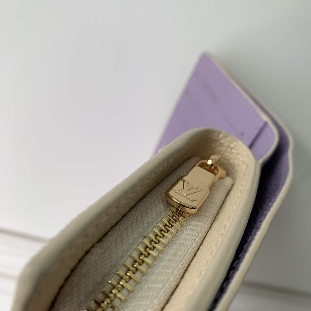 LV M82330 Louis Vuitton Cl¨¦a Wallet Taro Purple
