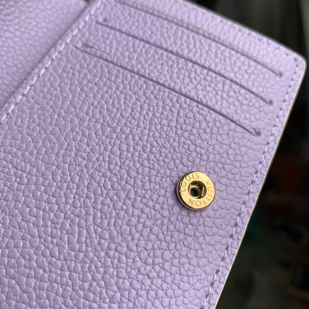 LV M82330 Louis Vuitton Cl¨¦a Wallet Taro Purple