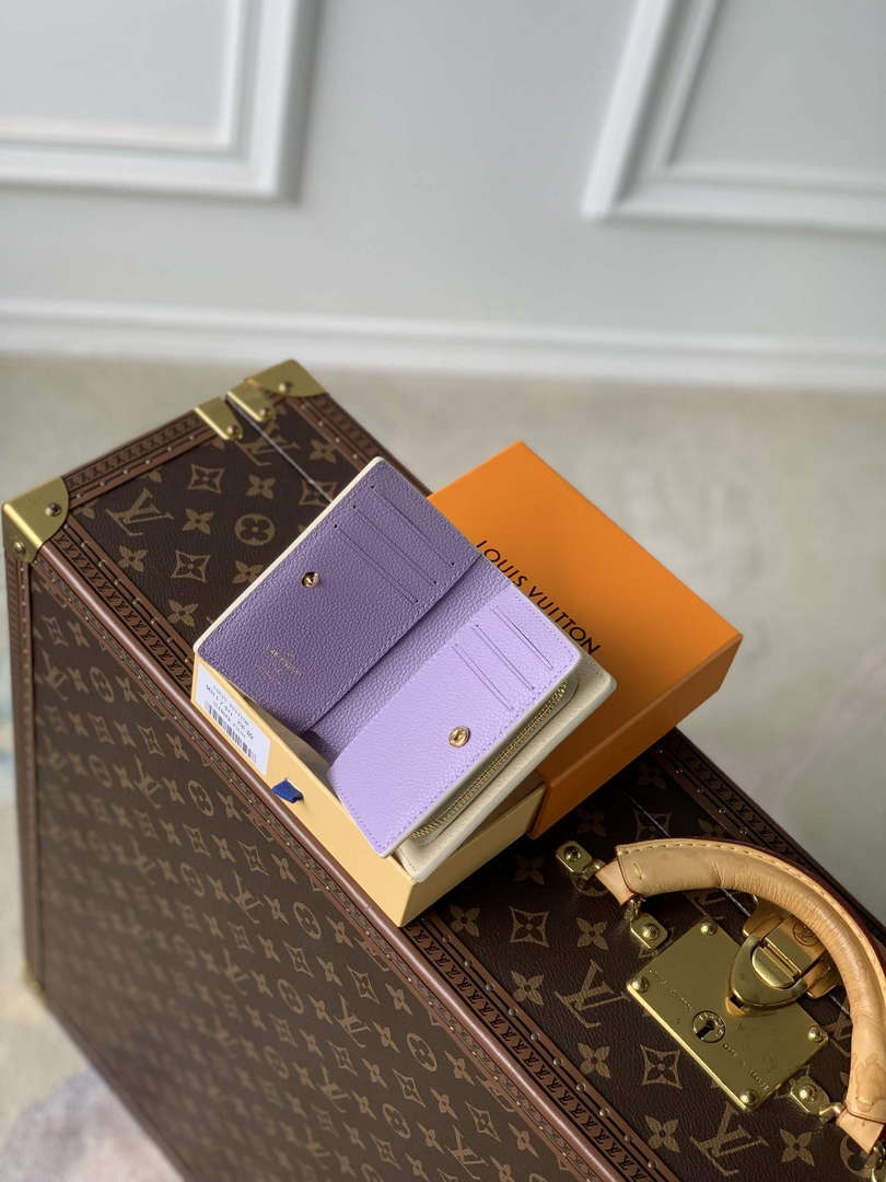 LV M82330 Louis Vuitton Cl¨¦a Wallet Taro Purple