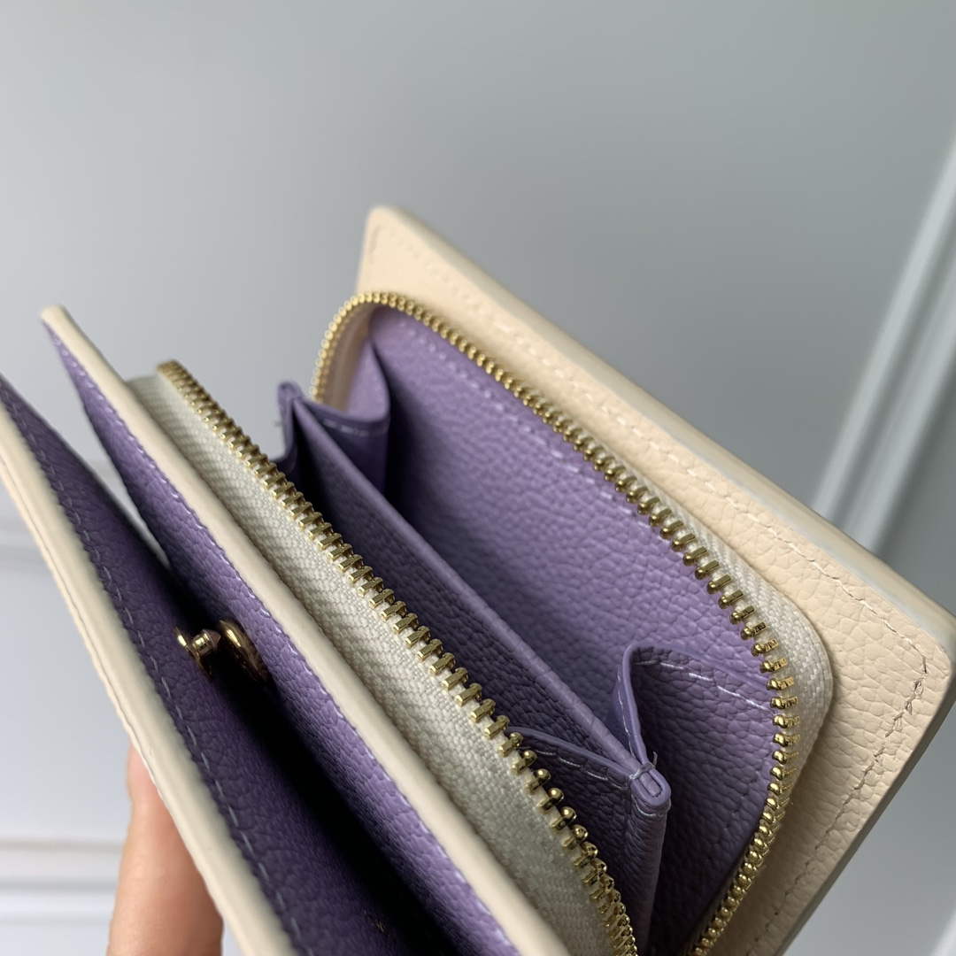 LV M82330 Louis Vuitton Cl¨¦a Wallet Taro Purple
