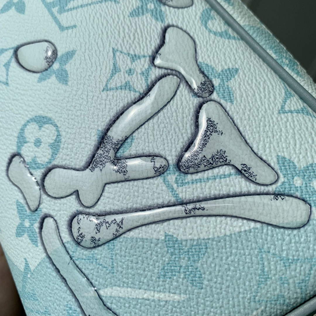 LV M82337 Louis Vuitton Dopp Kit Toiletry Bag Crystal Blue - Default Title - View 6