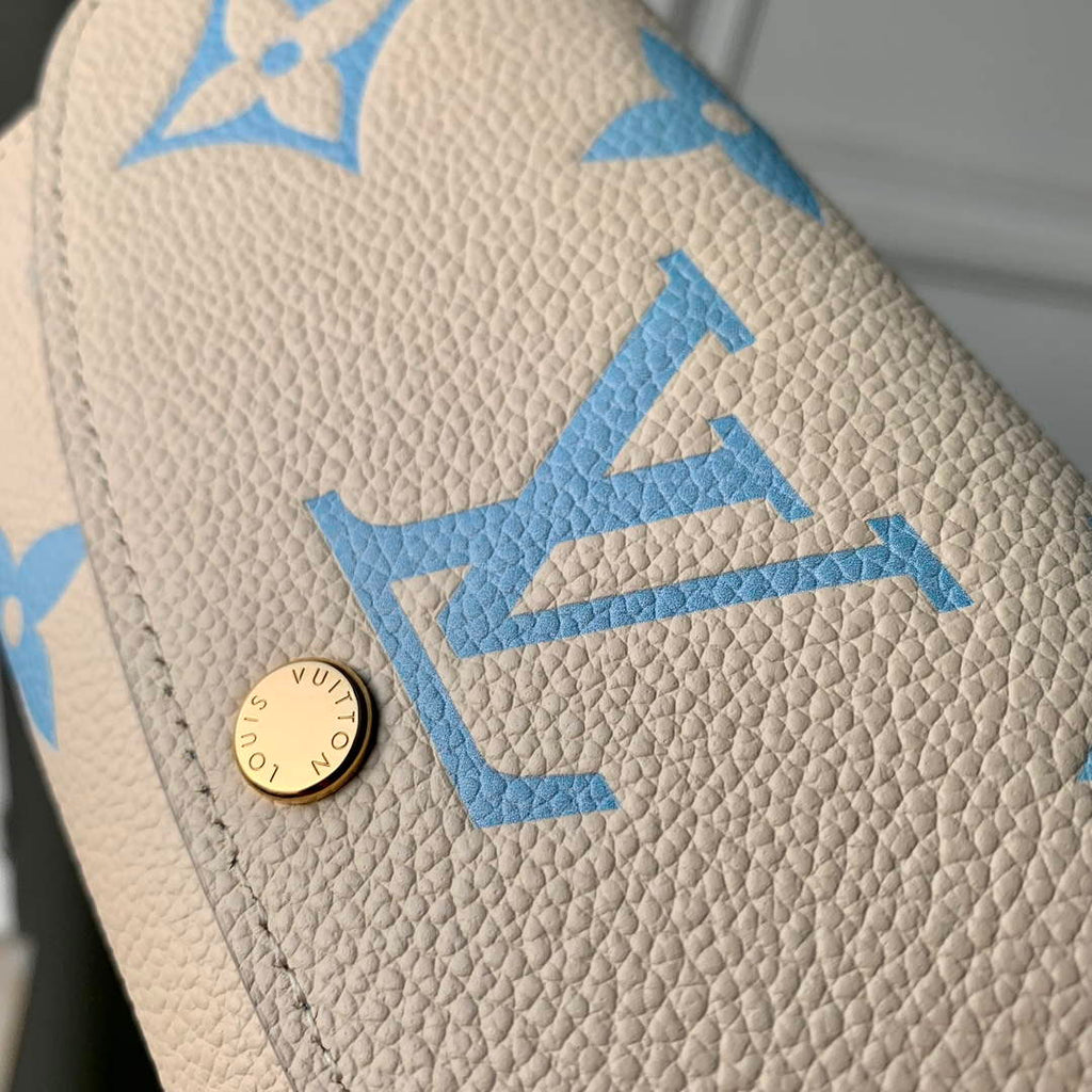 LV M82341 Louis Vuitton Emilie Wallet Blue