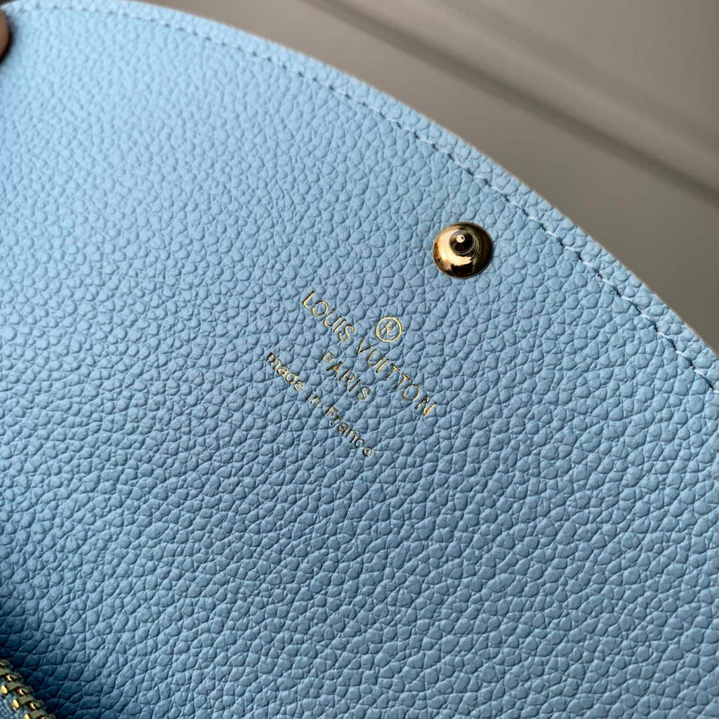 LV M82341 Louis Vuitton Emilie Wallet Blue