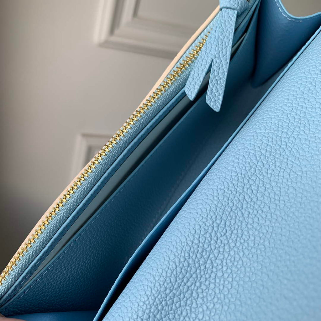 LV M82341 Louis Vuitton Emilie Wallet Blue