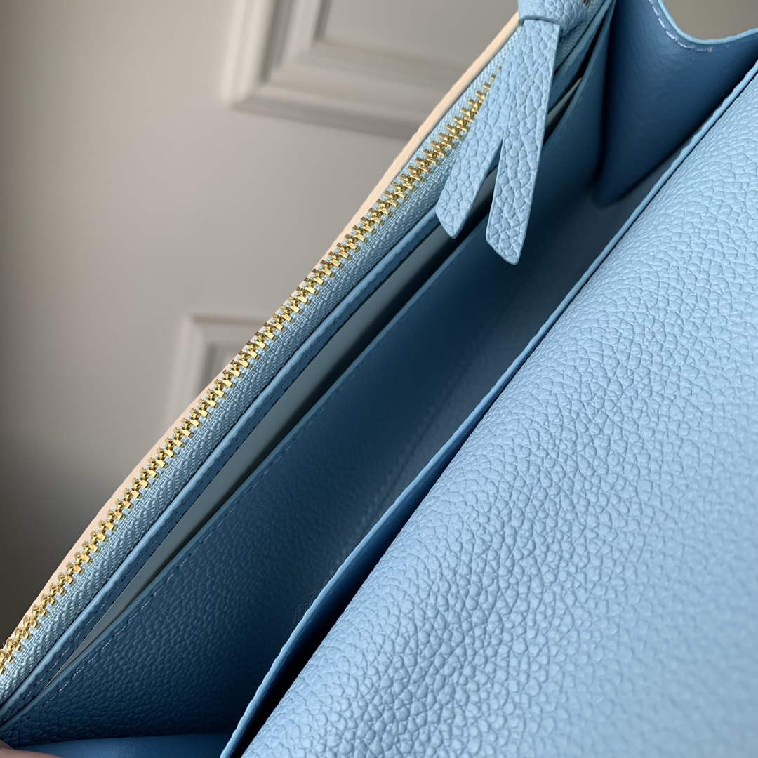 LV M82341 Louis Vuitton Emilie Wallet Blue