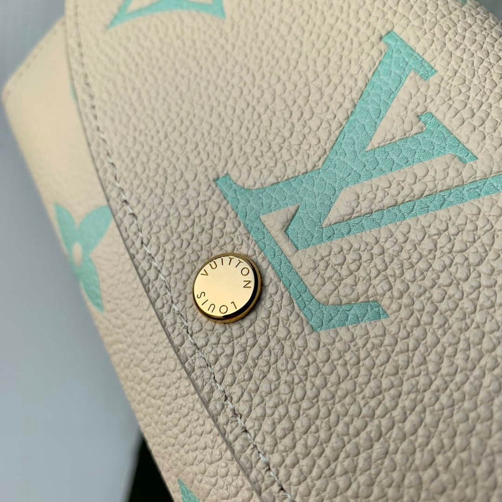 LV M82341 Louis Vuitton Emilie Wallet Matcha green