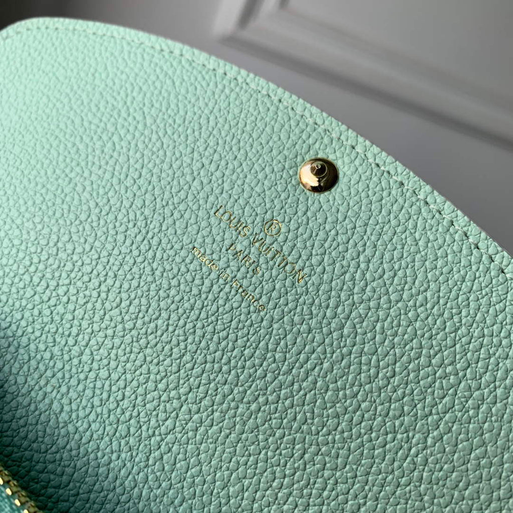 LV M82341 Louis Vuitton Emilie Wallet Matcha green