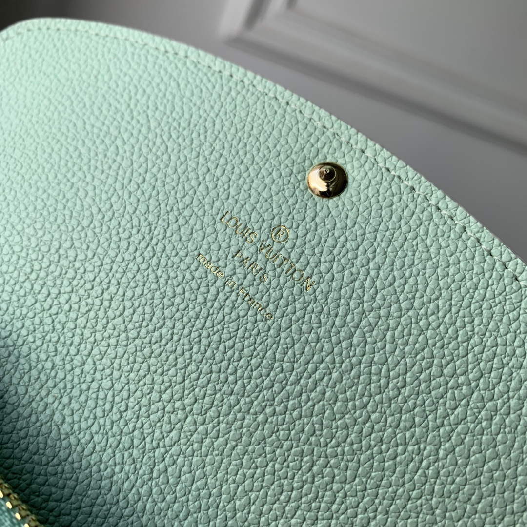 LV M82341 Louis Vuitton Emilie Wallet Matcha green