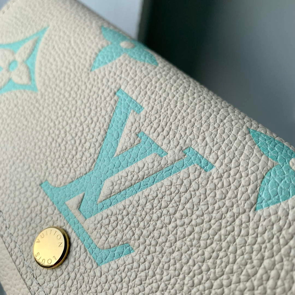 LV M82341 Louis Vuitton Emilie Wallet Matcha green