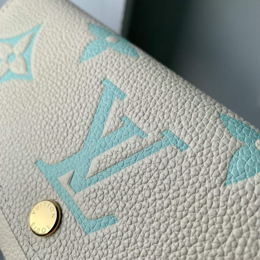 LV M82341 Louis Vuitton Emilie Wallet Matcha green