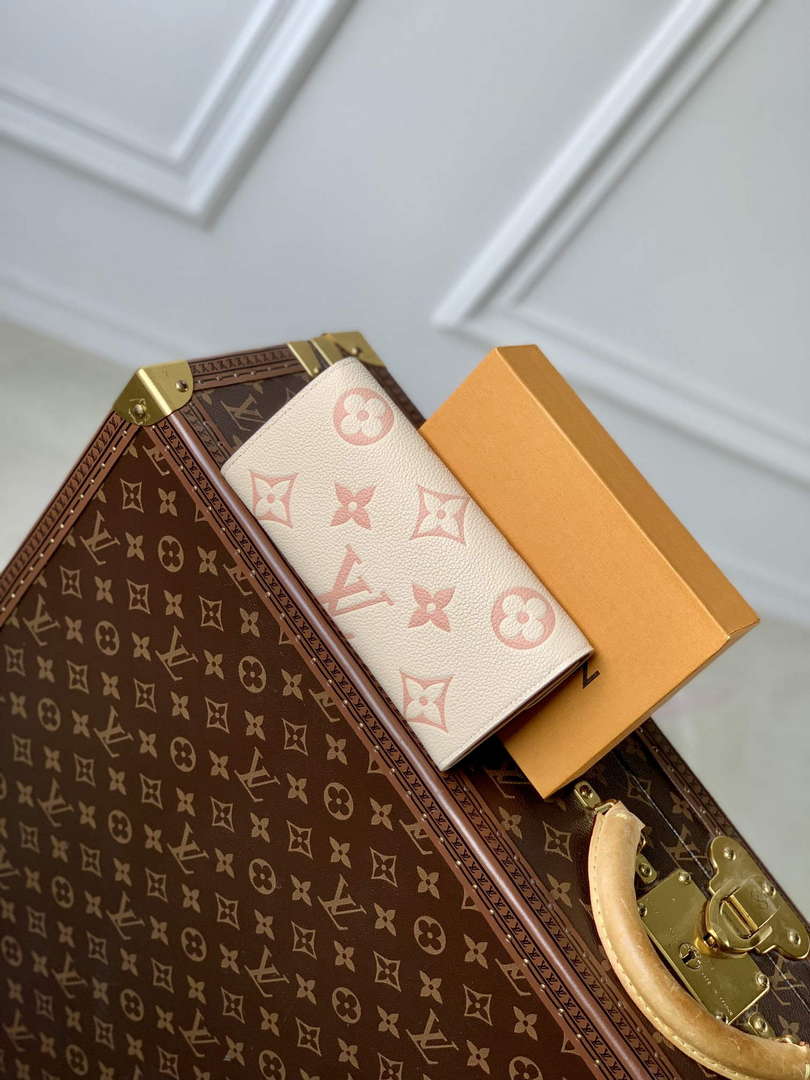 LV M82341 Louis Vuitton Emilie Wallet Pink