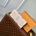 LV M82341 Louis Vuitton Emilie Wallet Taro Purple - Default Title - View 1