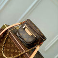 LV M82347 Louis Vuitton Mini Bumbag Monogram Empreinte Leather - Default Title - View 1