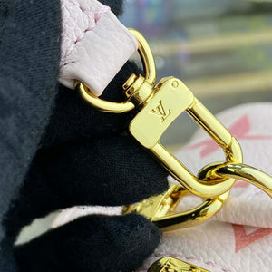 LV M82347 Louis Vuitton Mini Bumbag Monogram Empreinte Pink - Default Title - View 6