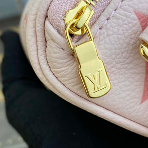 LV M82347 Louis Vuitton Mini Bumbag Monogram Empreinte Pink - Default Title - View 7