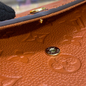 LV M82363 Louis Vuitton Felicie Pochette Monogram Empreinte Bag Brown - Default Title - View 7