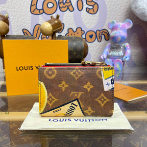 LV M82383 Louis Vuitton Lisa Wallet Monogram Canvas - Default Title - View 2