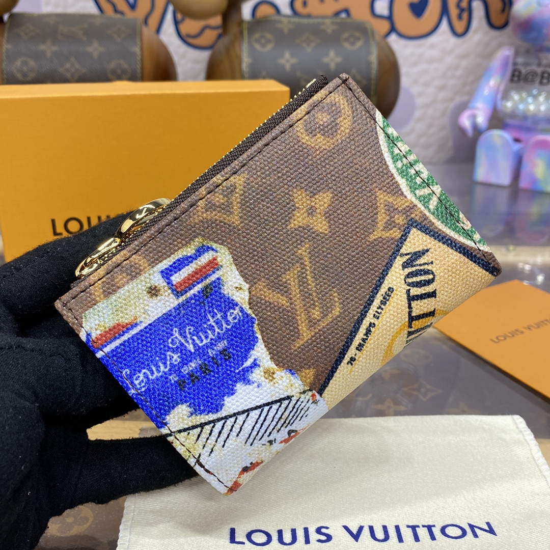 LV M82383 Louis Vuitton Lisa Wallet Monogram Canvas