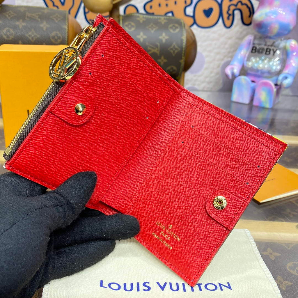 LV M82383 Louis Vuitton Lisa Wallet Monogram Canvas