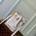 LV M82386 Louis Vuitton Nano No¨¦ Bucket Bag Apricot - Default Title - View 1