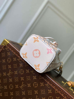 LV M82386 Louis Vuitton Nano No¨¦ Bucket Bag Apricot - Default Title - View 4
