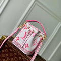 LV M82386 Louis Vuitton Nano No¨¦ Bucket Bag Pink - Default Title - View 1