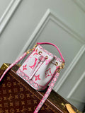 LV M82386 Louis Vuitton Nano No¨¦ Bucket Bag Pink
