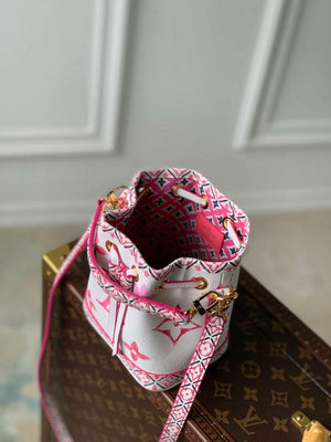 LV M82386 Louis Vuitton Nano No¨¦ Bucket Bag Pink - Default Title - View 7