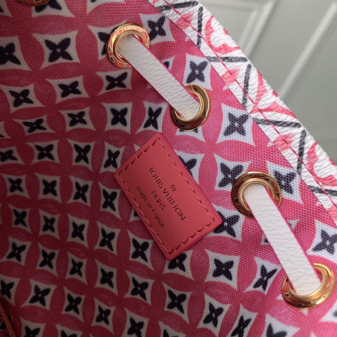 LV M82386 Louis Vuitton Nano No¨¦ Bucket Bag Pink - Default Title - View 8