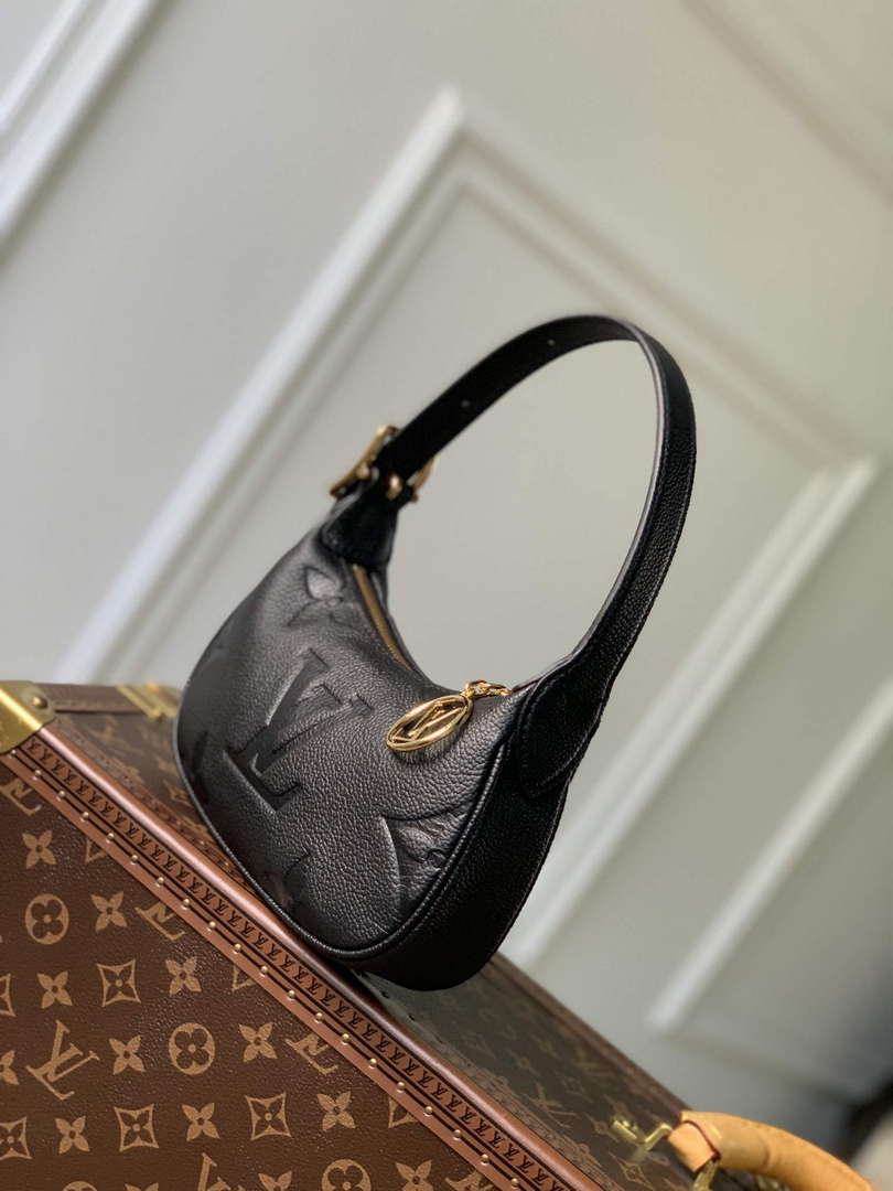 LV M82391 Louis Vuitton Mini Moon Shoulder Bag Black - Default Title - View 3