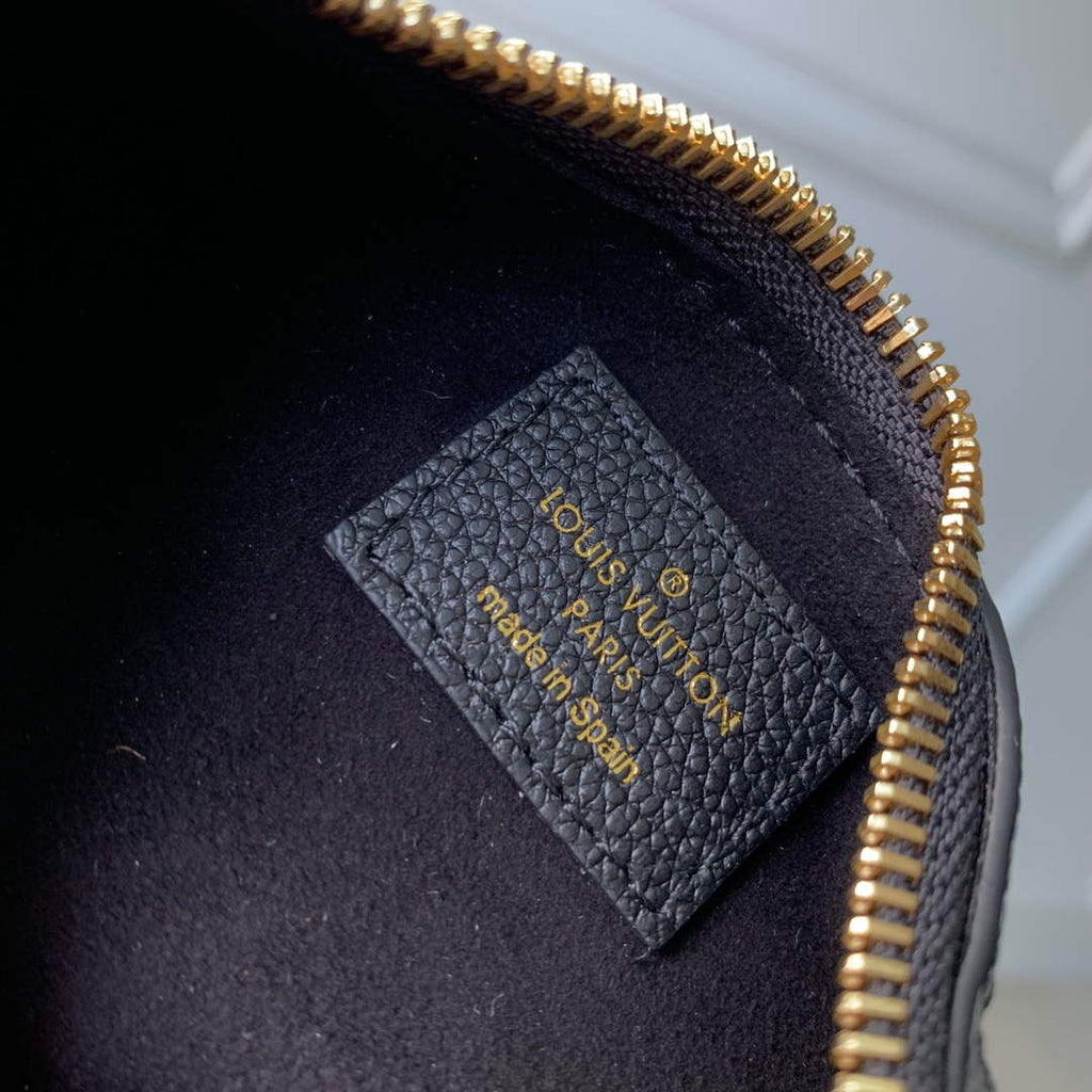 LV M82391 Louis Vuitton Mini Moon Shoulder Bag Black
